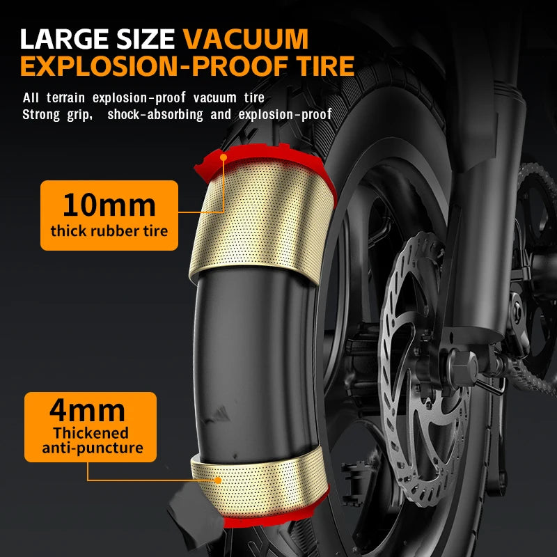 LOOKRUN Foldable Electric Bike